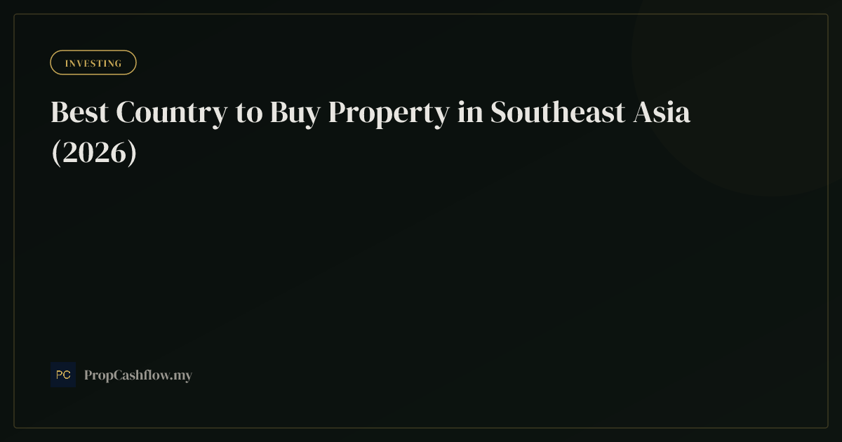 Best Country to Buy Property in Southeast Asia (2026)